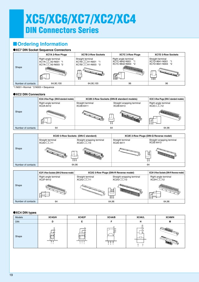 XC4B-4813 | Board-to-Board Connectors - Plugs and Sockets