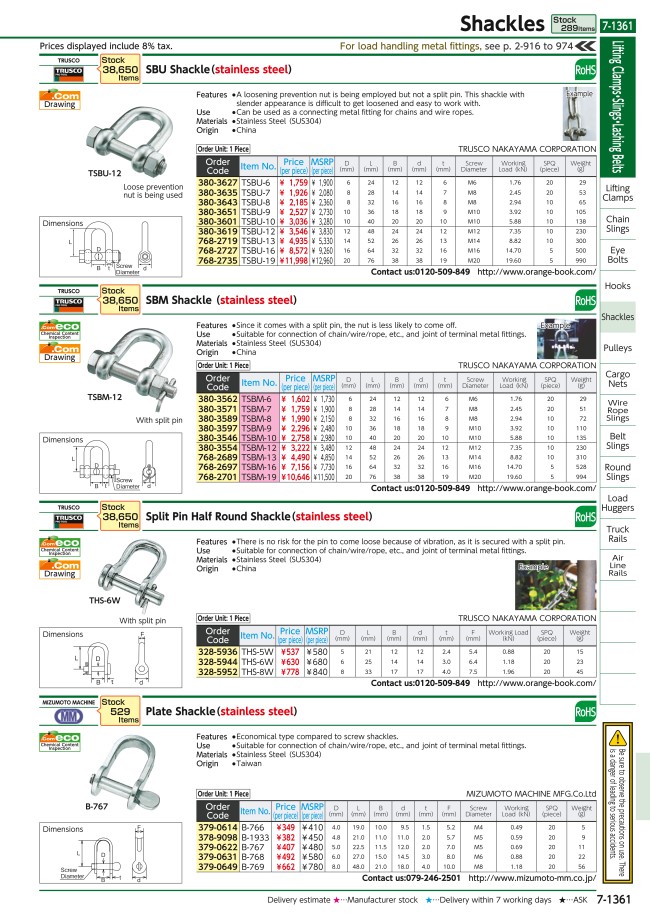 Amazon.com : US Stainless Stainless Steel 316 Bow Shackle 5